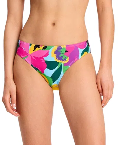 Kate Spade Womens Printed Shirred Bikini Top Printed Hipster Bikini Bottoms In Multi