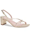 Kate Spade Women's Renee Strappy Slingback Dress Sandals In Pale Gold
