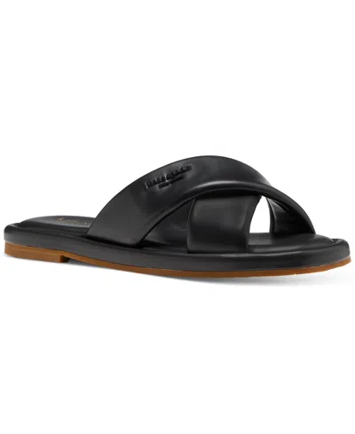 Kate Spade Women's Rio Crisscross Slide Sandals In Black