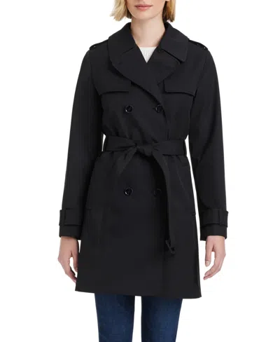 KATE SPADE WOMEN S SHORT DOUBLE-BREASTED TRENCH COAT