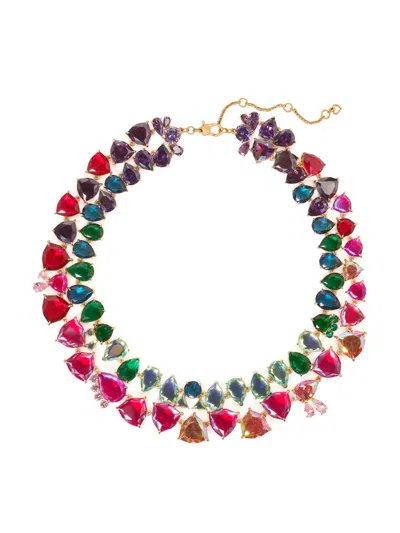 Kate Spade Women's Shine Me Up Goldtone & Crystal Necklace In Multi