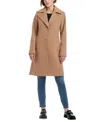 Kate Spade Women's Single-breasted Coat In Camel