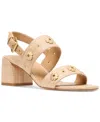 Kate Spade Women's Spade Flower Studded Block Heel Sandals