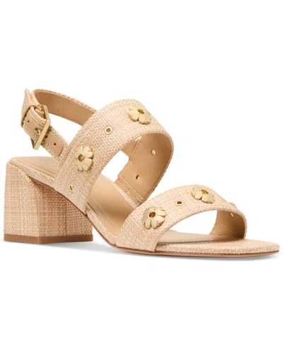Kate Spade Women's Spade Flower Studded Block Heel Sandals