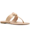 Kate Spade Flower Thong Sandals In Neutral