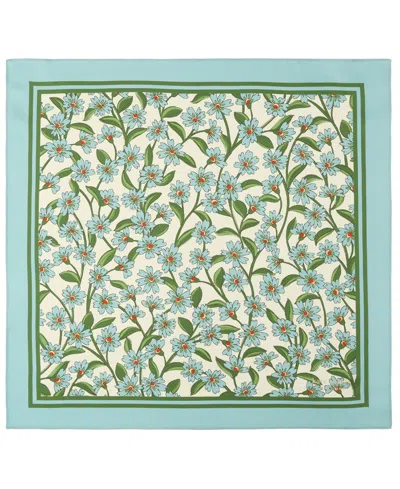 Kate Spade Women's Spring Ditsy Bandana Scarf In Green