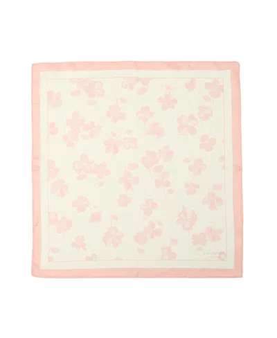 Kate Spade Women's Spring Pansies Silk Bandana Scarf