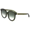 Kate Spade New York Lillian 53mm Round Sunglasses In Green