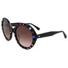 Kate Spade New York Women's Zya/g/s/strass 55mm Sunglasses In Multi