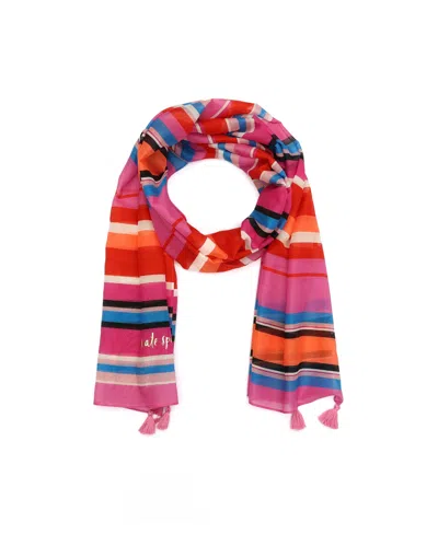 Kate Spade Women's Sunny Stripe Oblong Scarf