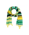 Kate Spade Women's Sunny Stripe Oblong Scarf