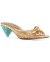 Kate Spade New York Tiki Sandal In Light Gold,pink