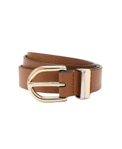 Kate Spade Women's Two Tone Molten Loop Belt In Brown