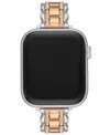 KATE SPADE WOMEN'S TWO-TONE STAINLESS STEEL BAND FOR APPLE WATCH, 38,40,41,42,44,45,49MM