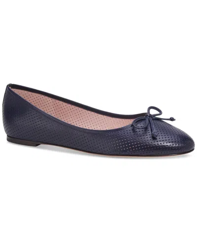 Kate Spade Women's Veronica Slip-on Perforated Ballet Flats In Captain Navy
