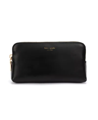 Kate Spade Women's Zip Embossed Logo Belt Bag In Black