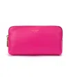 Kate Spade Women's Zip Embossed Logo Belt Bag In Marker Pink