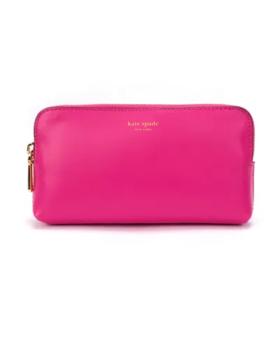 Kate Spade Women's Zip Embossed Logo Belt Bag In Marker Pink