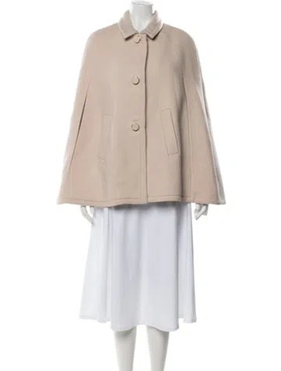 Pre-owned Kate Spade Wool Cape In Purple