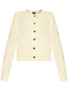 Kate Spade Wool Cardigan In Neutrals