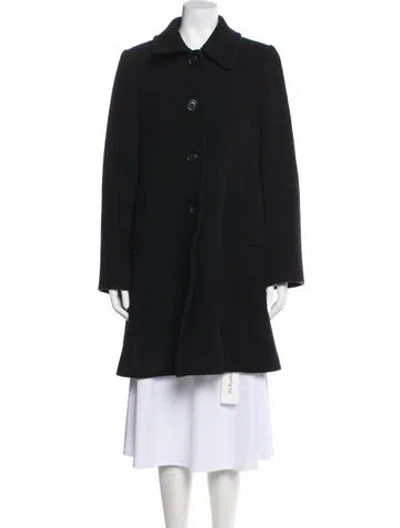 Pre-owned Kate Spade Wool Coat In Gray