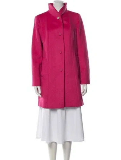 Pre-owned Kate Spade Wool Coat In Pink