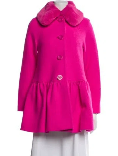 Pre-owned Kate Spade Wool Coat W/ Tags In Pink