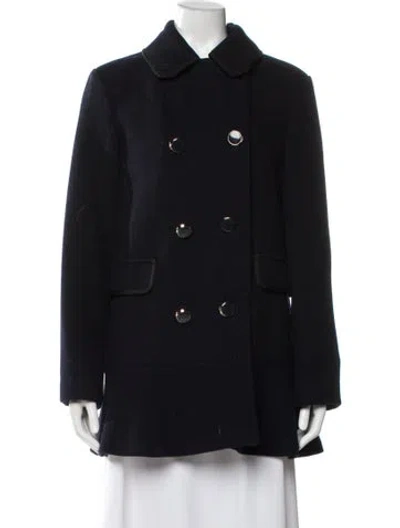 Pre-owned Kate Spade Wool Jacket In Black