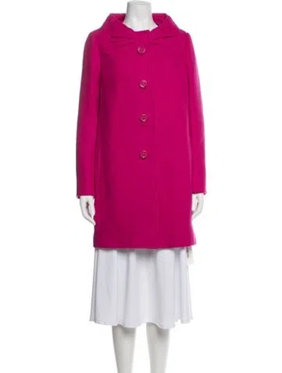 Pre-owned Kate Spade Wool Jacket In Pink