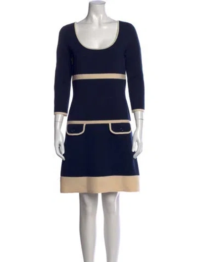 Pre-owned Kate Spade Wool Knee-length Dress