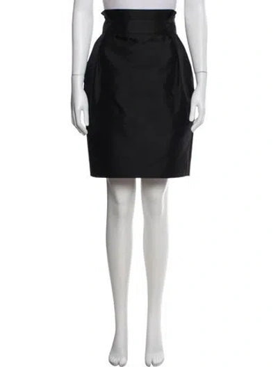 Pre-owned Kate Spade Wool Knee-length Skirt In Black
