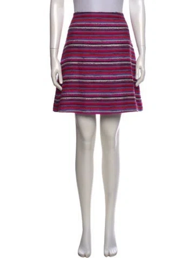 Pre-owned Kate Spade Wool Knee-length Skirt In Multi