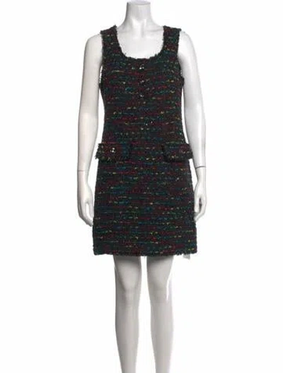 Pre-owned Kate Spade Wool Mini Dress In Brown