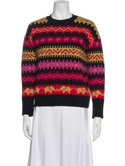 Pre-owned Kate Spade Wool Striped Sweater In Multi