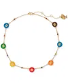 Kate Spade X M&m Rainbow Multi Single Strand Pendant Necklace, 16" + 3" Extender In Rainbow Mu
