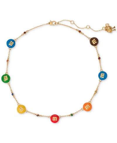 Kate Spade X M&m Rainbow Multi Single Strand Pendant Necklace, 16" + 3" Extender