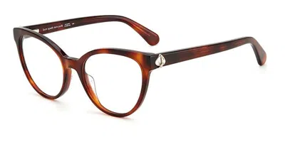 Kate Spade Xandra 086 Occhiali Da Vista Tartarugatishell Per Donna (solo Montatura) In Brown