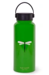 KATE SPADE KATE SPADE NEW YORK XL DRAGON FLY STAINLESS STEEL WATER BOTTLE