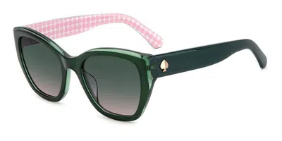 Kate Spade Yolanda/s 1ed/jp Women's Sunglasses Green Size 51