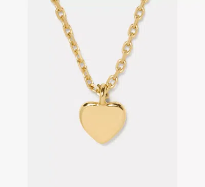 Kate Spade New York Heart Pendant Necklace In Gold