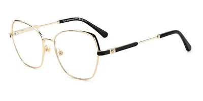 Kate Spade Zeena/g Asian Fit Rhl Women's Glasses Gold Size 54 - Free Lenses - Blue Light Block Available In Multi