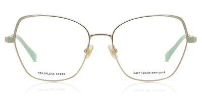 Kate Spade Zeena/g Asian Fit Pef Women's Glasses Green Size 54 - Free Lenses - Blue Light Block Available In Multi