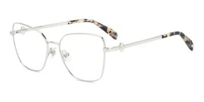 Kate Spade Zenia 2/g Asian Fit Yb7 Women's Glasses Silver Size 53 - Free Lenses - Blue Light Block Available In Metallic
