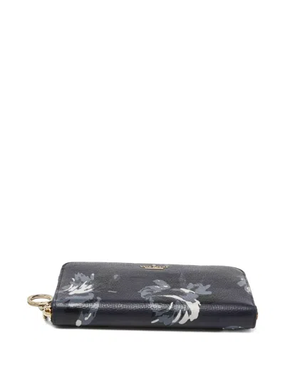 Pre-owned Kate Spade Zip-around Wallet In Blue