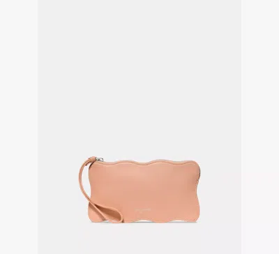 Kate Spade Zippy Wavy Wristlet In Pink