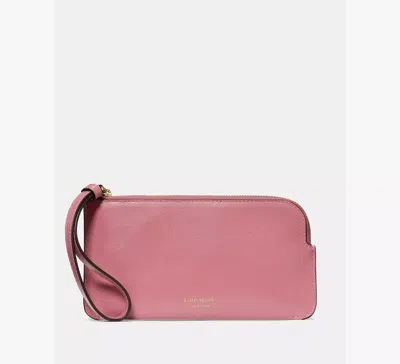 Kate Spade Zippy Wristlet In Pink