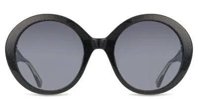 Kate Spade Zya/g/s Asian Fit 807/9o Women's Sunglasses Black Size 55