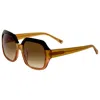Kate Young Women's 54mm Brown Sunglasses In Brown