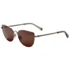 Kate Young Women's 55mm Silver Sunglasses In Brown