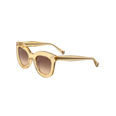 Kate Young Women's 47mm Beige Sunglasses In White
